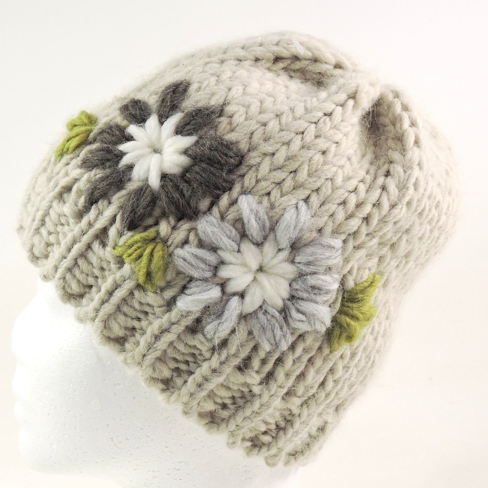 GELSO BIANCO 🇮🇹 WOMEN'S BEIGE WOOL/ALPACA COMFORT WINTER HAT